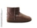 Мужские мини угги на молнии Mini One ZIP MENS Metallic Chocolate 