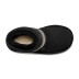 Женские мини угги Classic Mini Crescent - Black