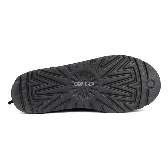 Мужские мини угги Men`s Ugg Classic Mini Deco Suede Boots Black Dressinn