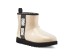 Женские прозрачные мини угги Classic Clear Mini Natural Black 