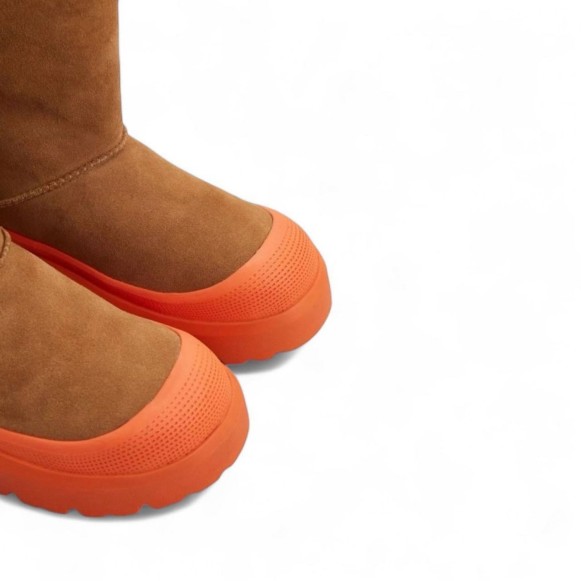 Мужские мини угги с галошами Ugg Mens Classic Mini Weather Hybrid Orange