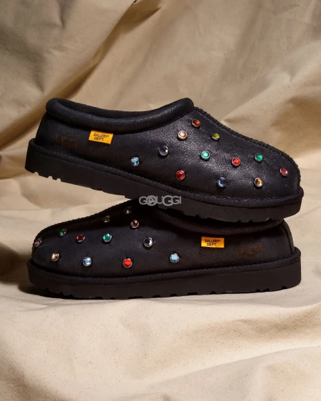 Женские слипоны Ugg Tasman Slipper Gallery Dept Black