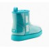 Женские прозрачные мини угги Classic Clear Mini Clear Water