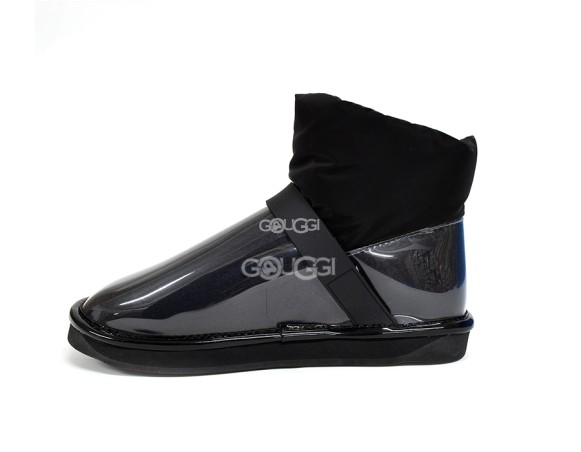 Женские прозрачные угги Clear Quilty Boots Black