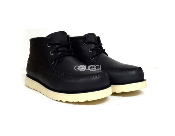 Мужские кожаные ботинки Campout Chukka Leather Black
