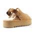 Женские сандалии Goldenstar Clog Platform Chestnut