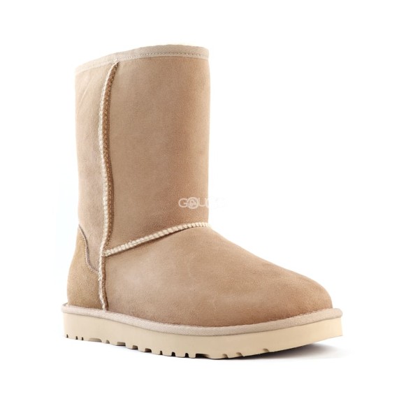 Мужские короткие угги с пропиткой Mens Classic Short Il Boot Sand