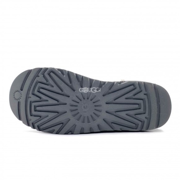 Женские ультра мини угги Ultra Mini Cow Print Grey