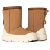Мужские короткие угги с галошами Classic Short Weather Hybrid - Chestnut / Whitecap