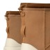 Мужские короткие угги с галошами Classic Short Weather Hybrid - Chestnut / Whitecap
