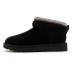 Женские ультра мини угги Ultra Mini Maxi Curly Boot - Black
