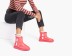 Детские прозрачные мини угги Kids Classic Clear Mini Hibiscus Pink