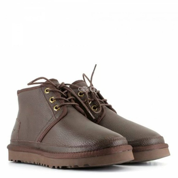 Женские кожаные ботинки Ugg Neumel Leather Chocolate