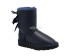 Детские угги с бантиками Kids Bailey Bow Navy (Black Stole)