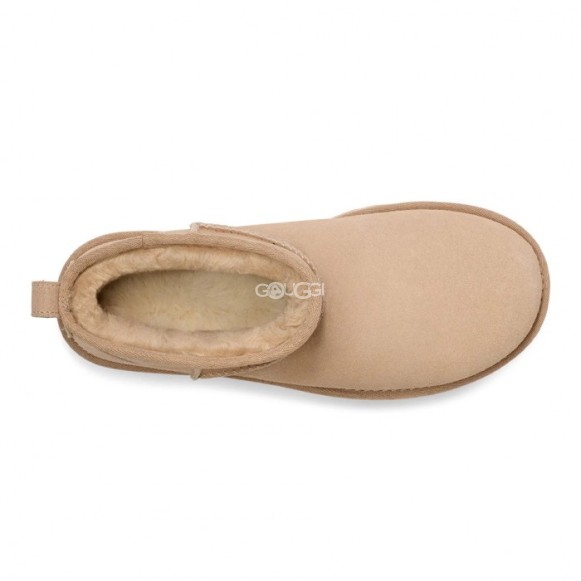 Женские ультра мини угги на платформе UGG Classic Ultra Mini Platform Mustard Seed
