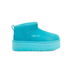 Ultra Mini Platform Boot - Summer Sky