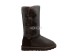 Женские угги с пуговицами Bailey Button Triplet Metallic Chocolate