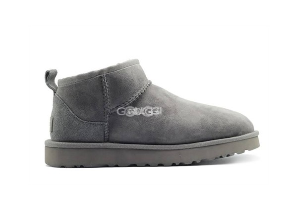 Женские ультра мини угги Ultra mini Grey