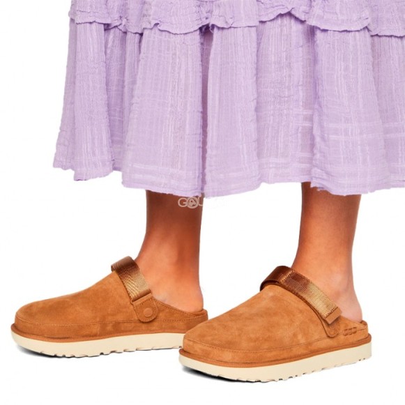 Женские сандалии Ugg Goldenstar Clog Chestnut