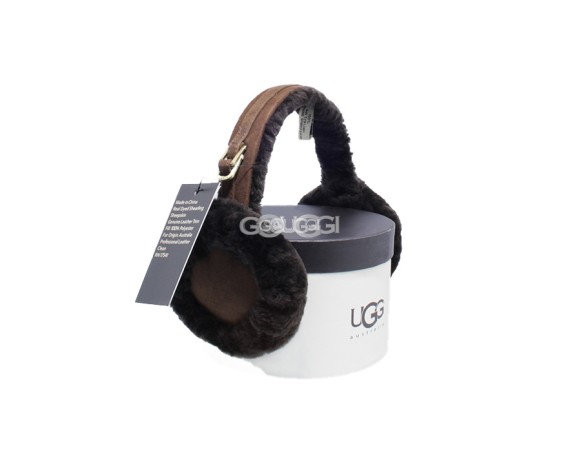 Меховые наушники Earmuff Chocolate