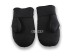 Женские варежки Suede Black 