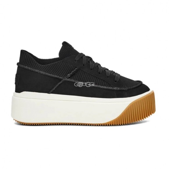 Женские кроссовки Ugg Ez Duzzit Lace Black