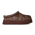 Женские слипоны на платформе Tazz Caspian Burnt Cedar