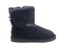 Женские мини угги с бантиками Mini Bailey Bow Grey