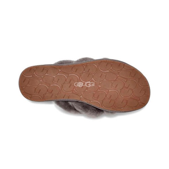 Женские тапочки Ugg Slippers Scuffita Grey