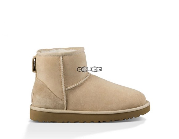 Женские мини угги Classic Mini Sand