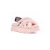 Женские сандалии Disco Cross Slide Animalia - Pink Scallop