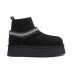 Женские слипоны Tazz Knit Black