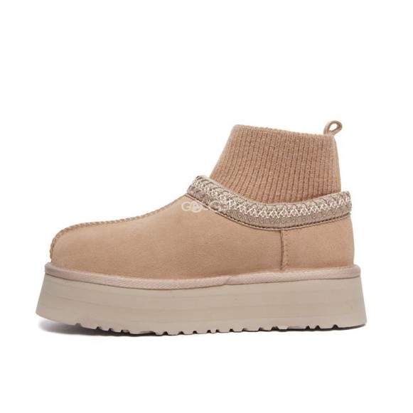 Женские слипоны Tazz Knit Sand