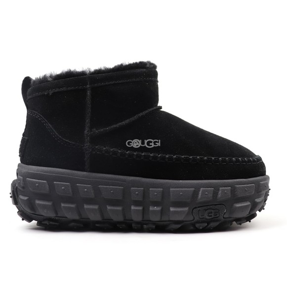 Женские мини угги на платформе Venture Daze Ultra Mini Black