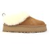 Женские слипоны на платформе Tazzelle Chestnut