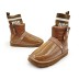 Женские угги на молнии Ugg Clear Bling Bling Chestnut