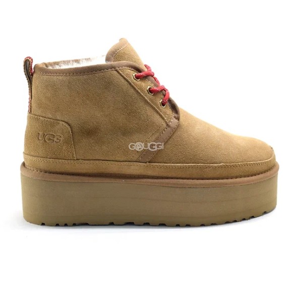 Женские ботинки на платформе Neumel Heritage Platform Chestnut