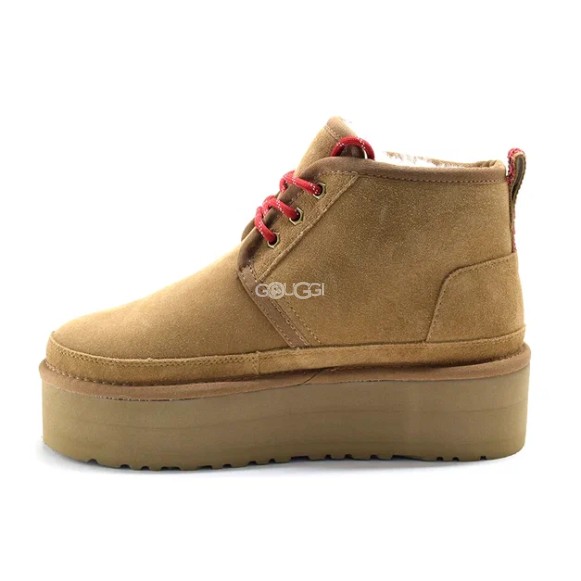 Женские ботинки на платформе Neumel Heritage Platform Chestnut