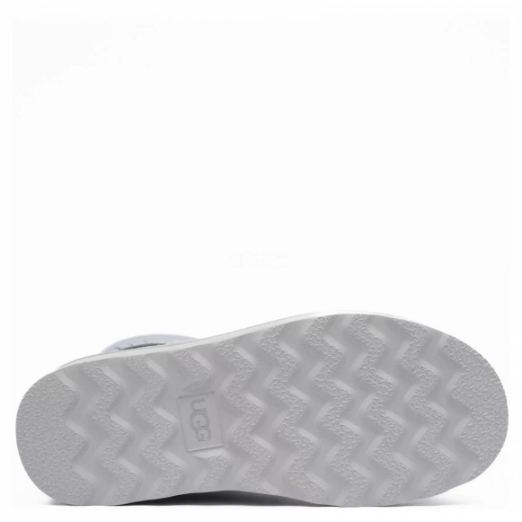 Женские мини угги Ugg Classic Mini Blow Silver